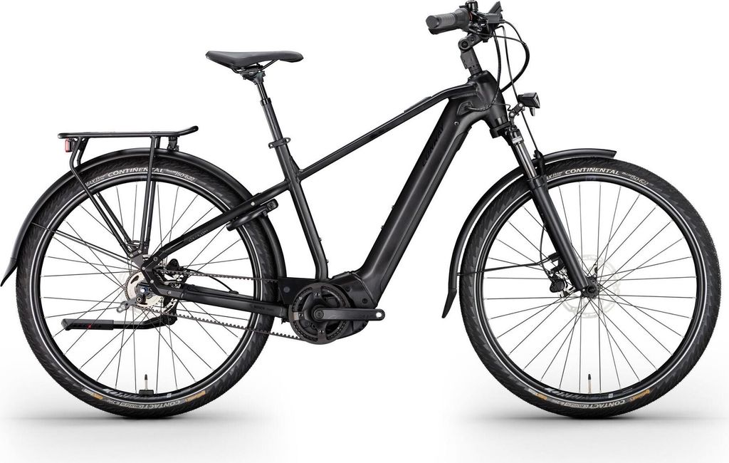 CONWAY Cairon T 4.5, Diamant, 28", black matt, 5-Gang SHIMANO "Nexus" , 45cm