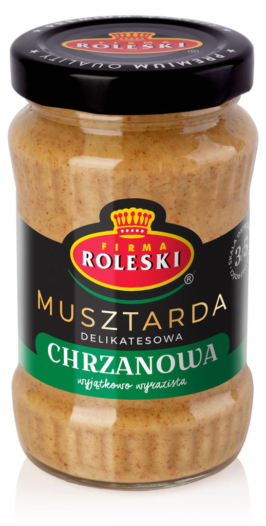 Roleski Musztarda Chrzanowa Ostra 175 g Zdjęcie produktu 