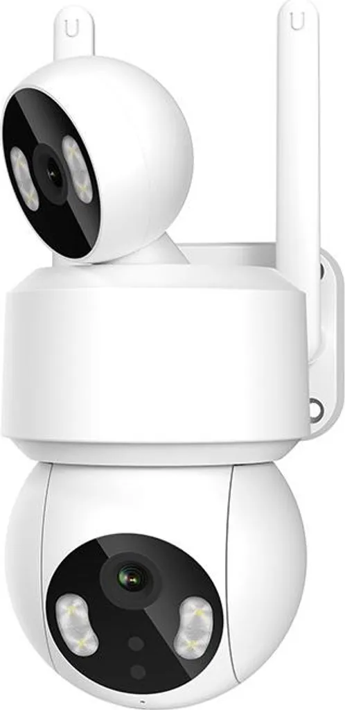 Caméra de surveillance extérieure motorisée IP66 avec audio bidirectionnel