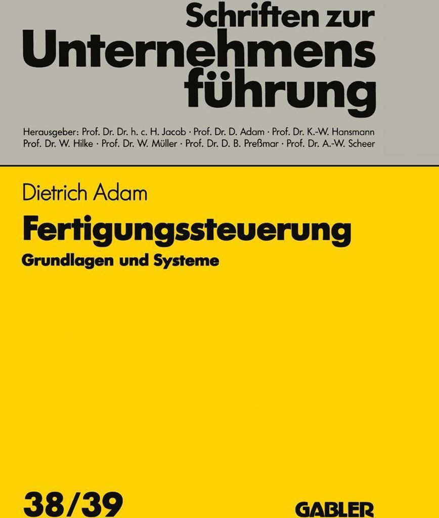 Fertigungssteuerung