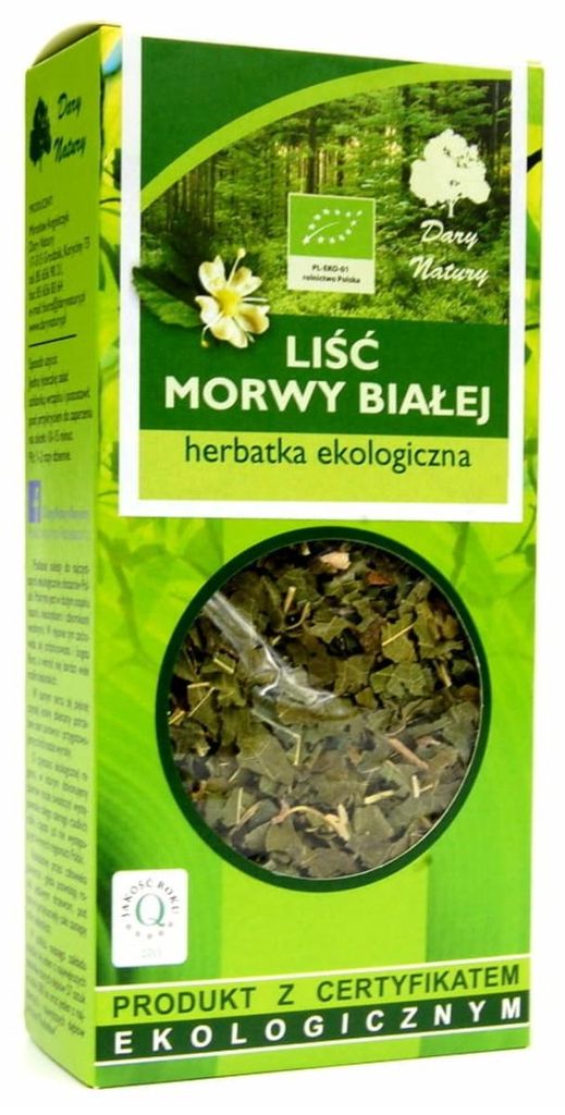 Dary Natury -Kräutertee aus weißen Maulbeerblättern 50 g Produktbild 