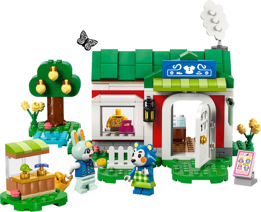 LEGO Animal Crossing L'atelier des sœurs couturières, kit Image du produit 