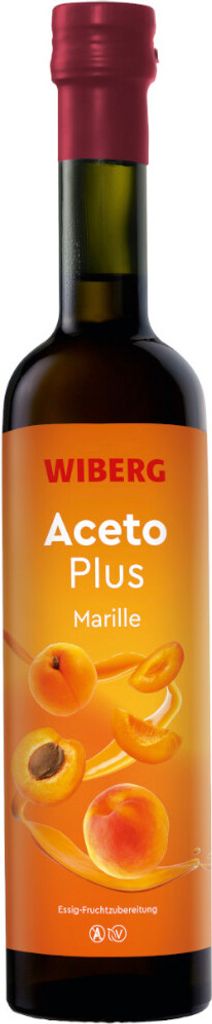 Wiberg AcetoPlus Marille Essig-Fruchtzubereitung Flasche 500ml