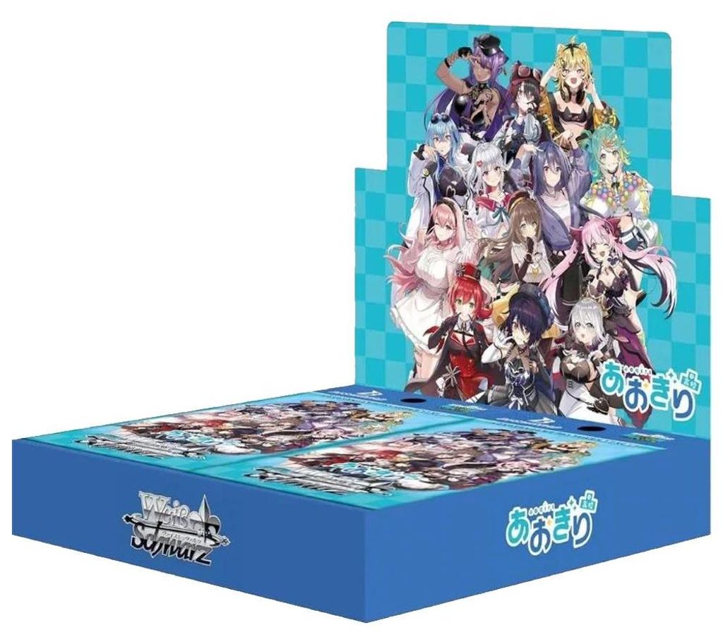 Weiss & Schwarz Aogiri VTube High School Booster Display Japanisch