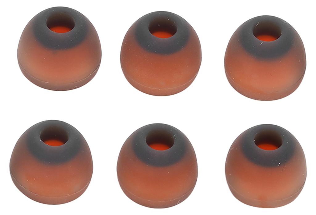 6 Stück Ohrstöpsel Schallisolierung Silikon-Memory-Schaum-Ohrstöpsel für Innenloch von 4,5-mm-6,0-mm-Ohrhörern