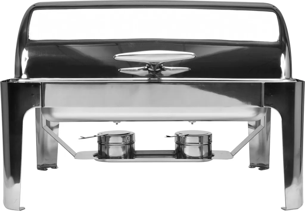 Réchaud de buffet 9L couvercle coulissant inox GN 1/1 haute performance