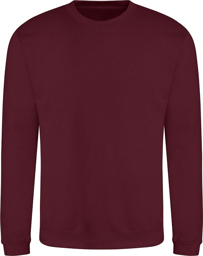 AWDis Erwachsene Uni Just Hoods Sweatshirt PC3798 (M) (Burgunderrot)