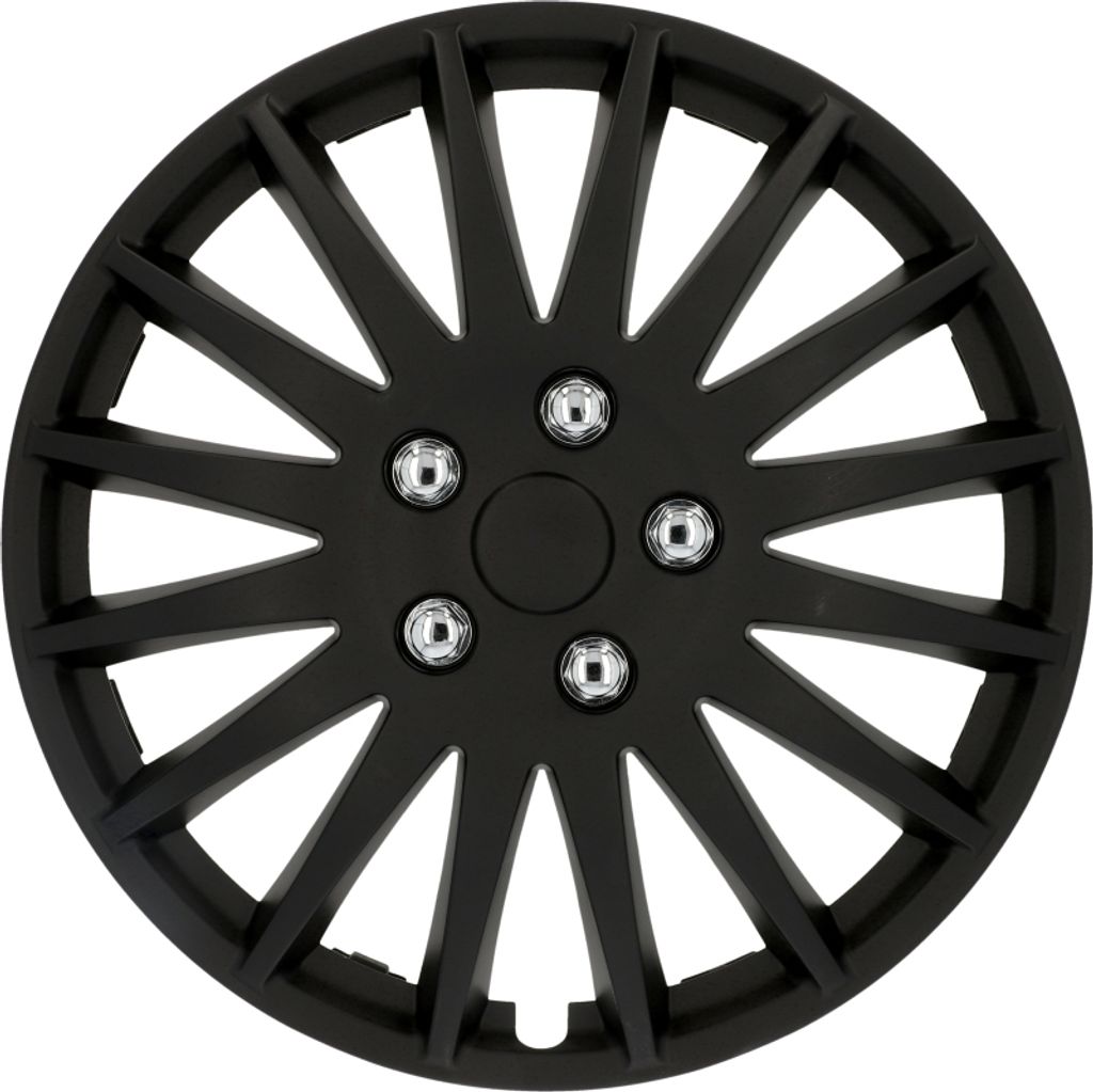 cartrend Radzierblende Suzuka 16 matt schwarz 4x Produktbild 