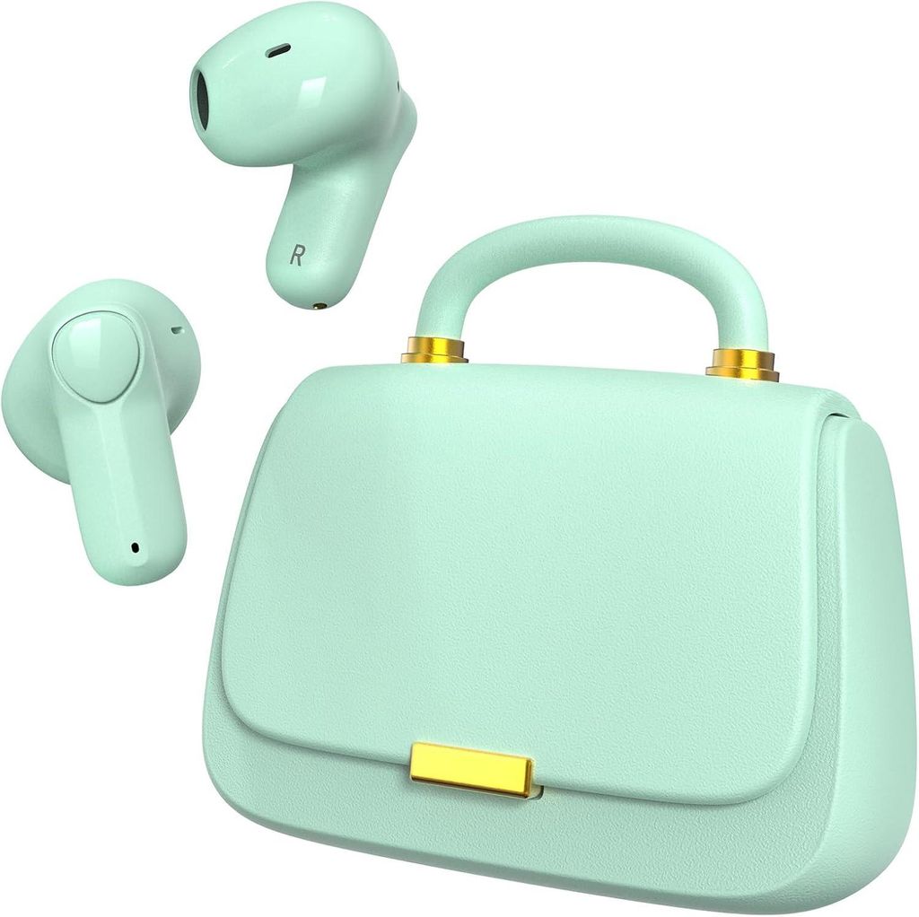 ANCwear In-Ear Bluetooth 5.3 Ohrhörer mit 13mm Treiber, 22 Std Spielzeit, True Wireless, Mini-Handtaschen-Ladehülle, Touch-Steuerung, Premium Sound