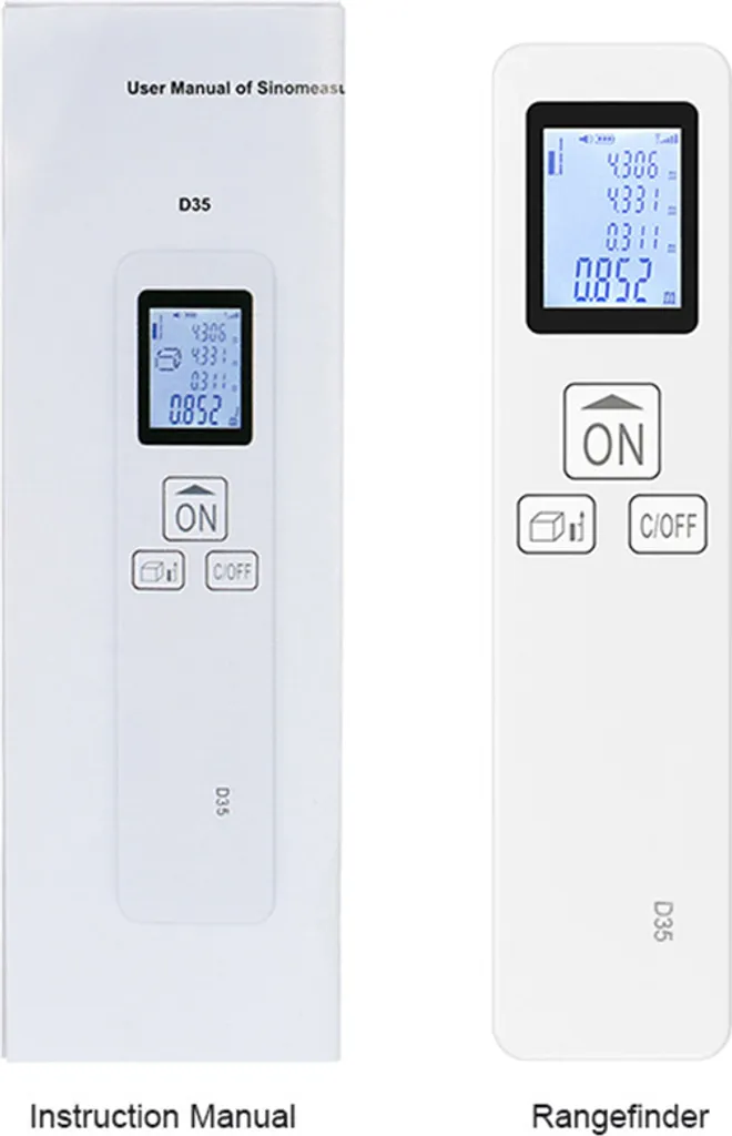 Télémètre Laser 35m avec Écran LCD - Mesureur Multifonction Pythagore