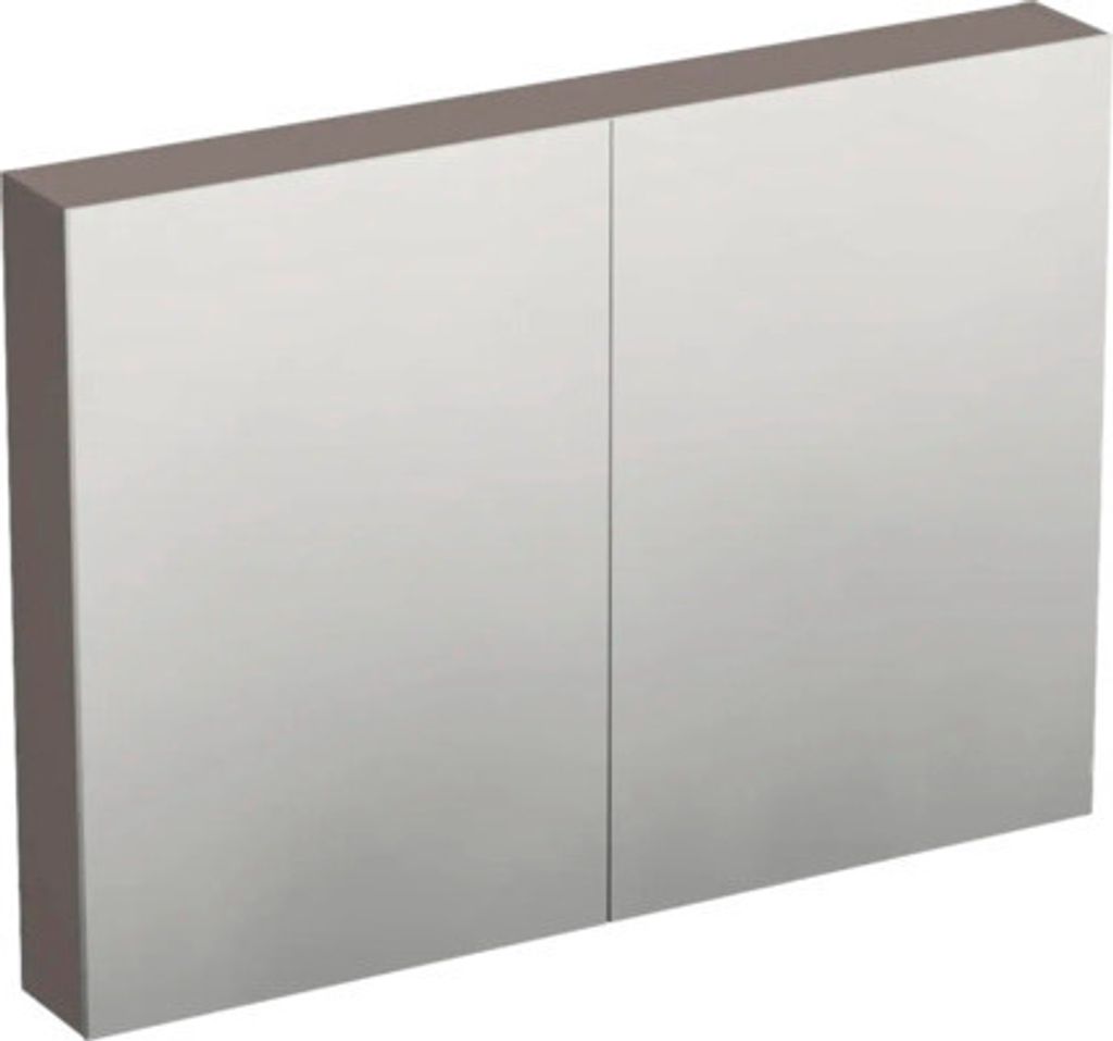 Jungborn Spiegelschrank TRENTA 100 x 14,4 x 72 cm hellbraun 3-türig IP 44