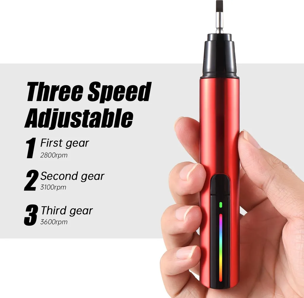 Ponceuse à guichet pour angles difficiles 8 têtes USB et 12 abrasifs - 3