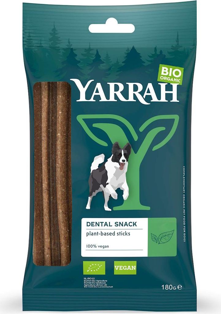 (DLA PSA) PRZYSMAK DENTYSTYCZNY - PAŁECZKI ROŚLINNE BIO (7 szt.) 180 g - YARRAH