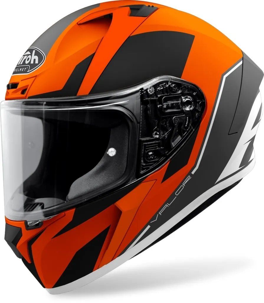 Casque Airoh Valor Wings : Confort et Sécurité - Intégral Orange XL
