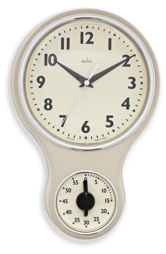 Réveil de Voyage Acctim 21592 Compact et Silencieux pour Table de Chevet