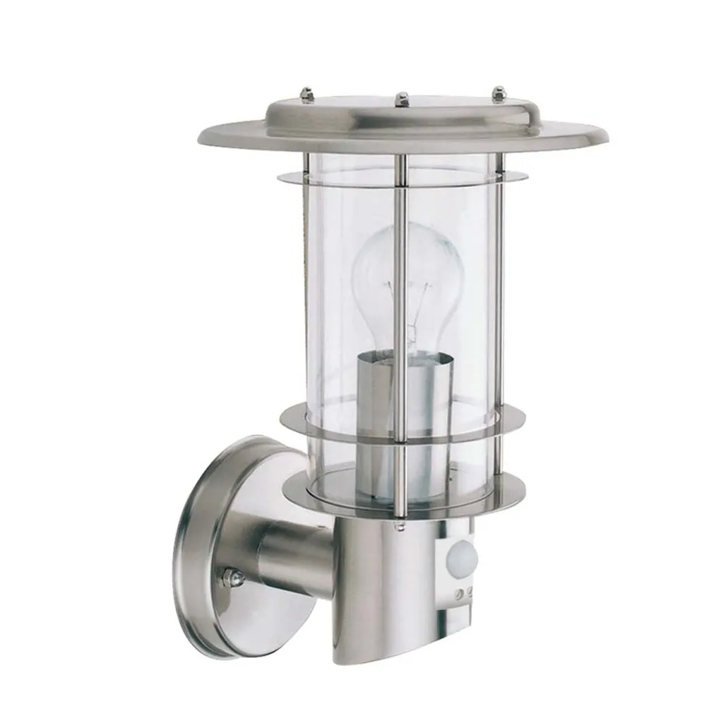 Applique murale automatique inox 32 cm pour ne plus rentrer dans le noir