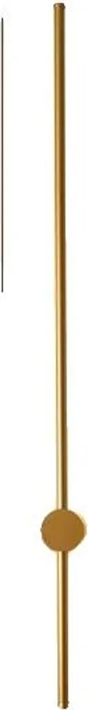 Applique Murale Dorée L120cm 24W à Éclairage Tricolore Modèle Oris