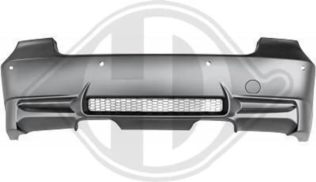 Pare-chocs arrière adaptable BMW Série 3 E90 - Qualité DIEDERICHS 1216957
