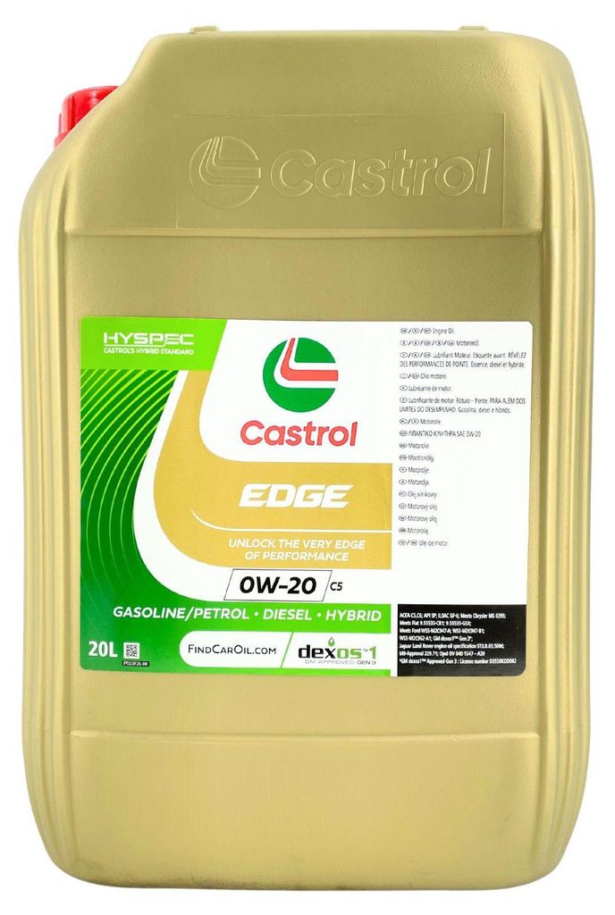 Castrol Edge 0W-20 C5 20 Liter