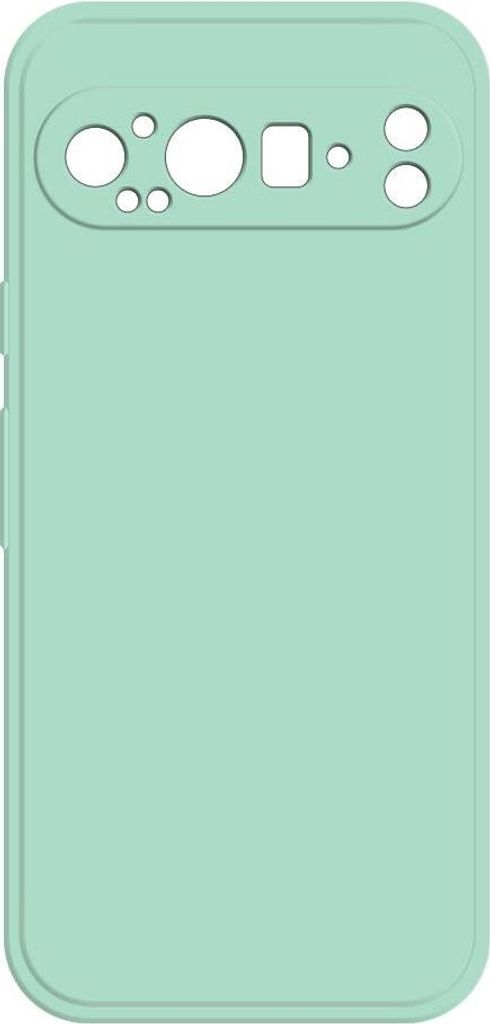 Hülle für Google Pixel 9 Pro XL - Phonesta Color Silikon Back Cover - Minzgrün