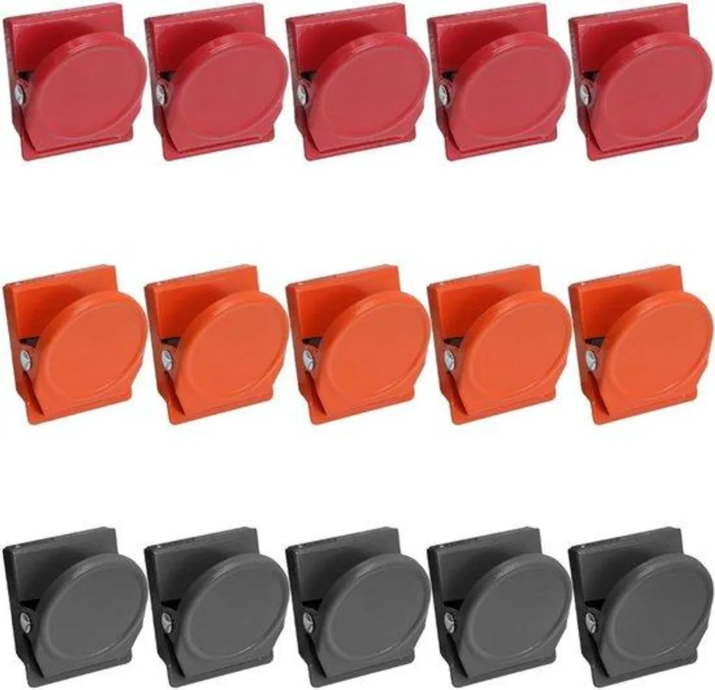 Lot de 15 aimants puissants en néodyme pour tableau blanc et bureau