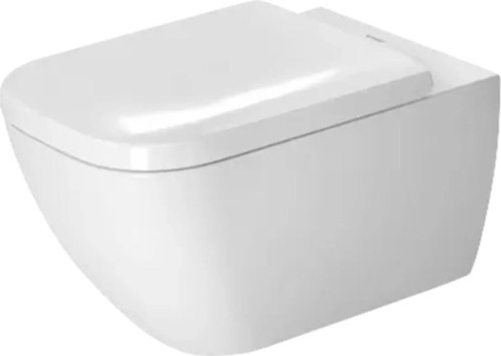 Duravit Wand-WC RIMLESS HAPPY D.2 tief, 365 x 540 mm weiß