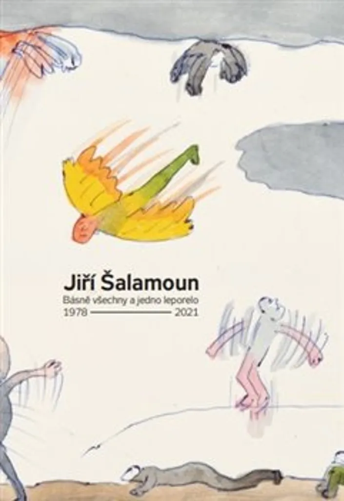 Recueil de Poésie Jiří Šalamoun avec Leporelo Illustré Inédit 1978-2021
