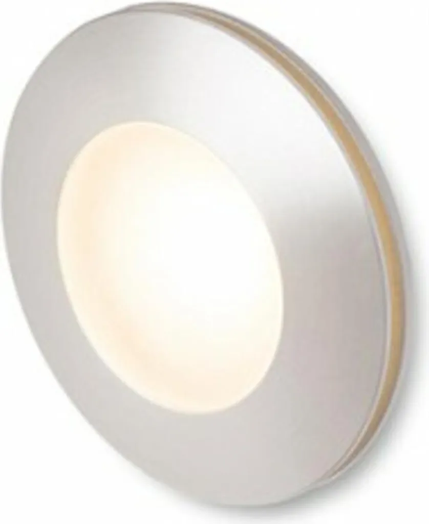 Faretto LED Basso Consumo Rendl Club 3W IP54 3000K Grigio Argento