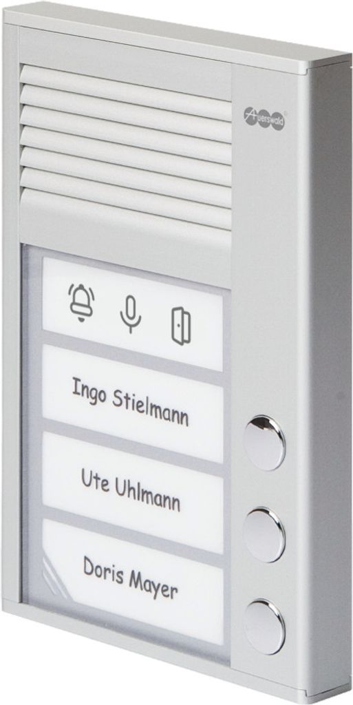 Auerswald TFS Dialog 213, Kabelgebunden, IP22, Aluminium, Wand, 104 mm, 16 mm