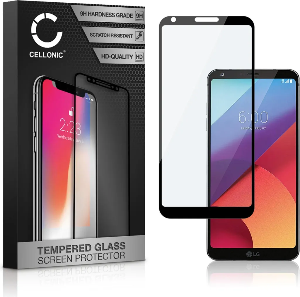 Vetro Temperato LG G6 9H CELLONIC | Pellicola Protettiva 3D Full Cover