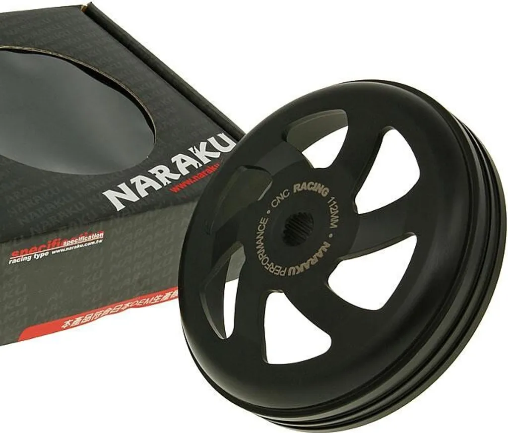 Cloche de transmission Naraku V.2 112mm pour moteur Morini et Generic