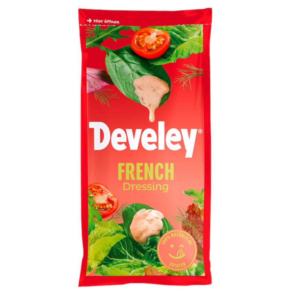 Dressing francuski Develey w saszetce (opakowanie 75 ml) Zdjęcie produktu 