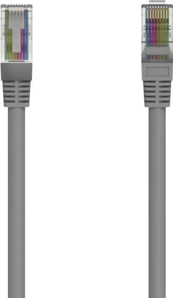 Cavo LAN Hama Cat-5e per Gaming | 1000Mbps Low Latency RJ45 Grigio