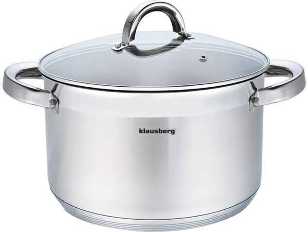 Marmite Familiale 4L Klausberg 22cm Idéale pour Mijoter et Cuisson Vapeur