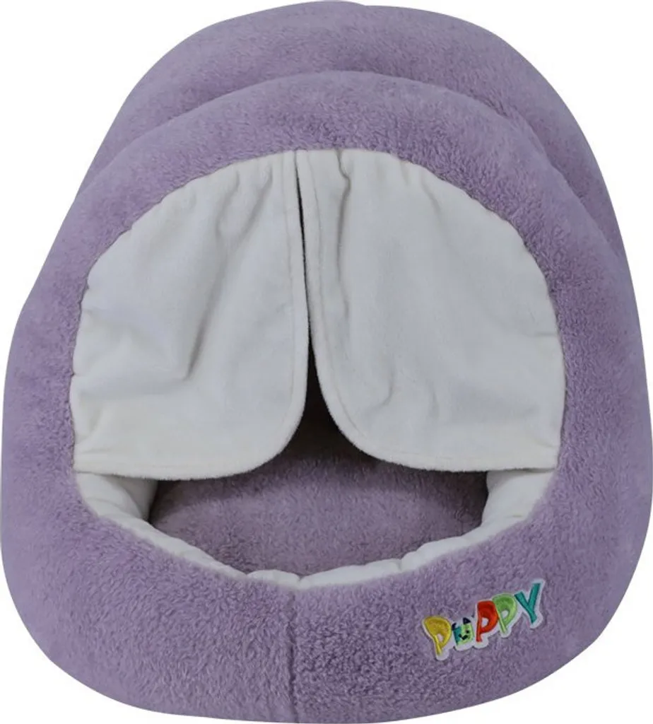 Niche pour chien d'intérieur Nobby Puppy lilas - Abri apaisant et calme