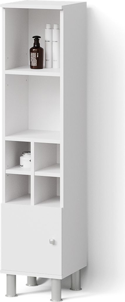 Armoire Livinity Fucino Blanc 30x95cm, Model 53117 Image du produit 