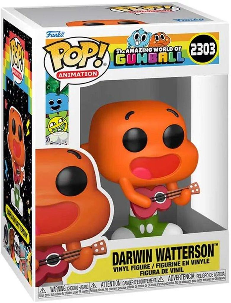 Figurine POP « Le Monde fantastique de Gumball » - Darwin Image du produit 