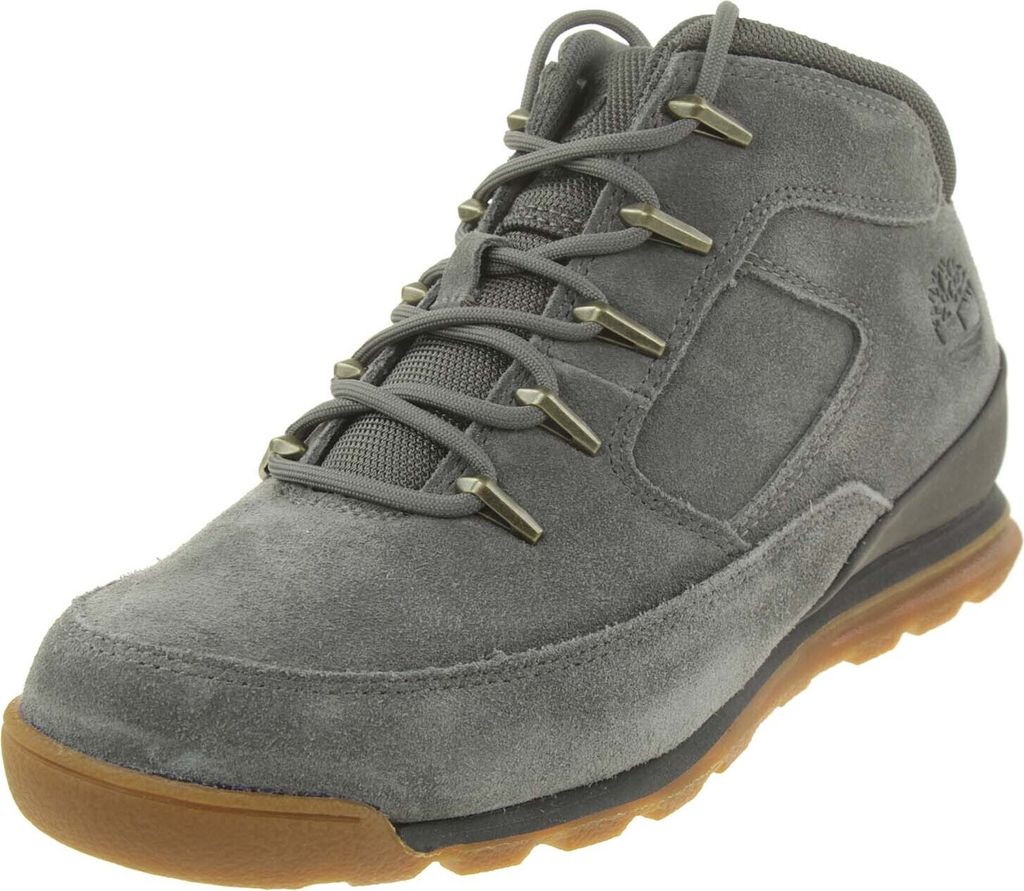 Timberland Euro Rock Mid Hiker Herren Boots Wanderschuhe TB 0A2KX8C64 Grau , Schuhgröße:40 EU