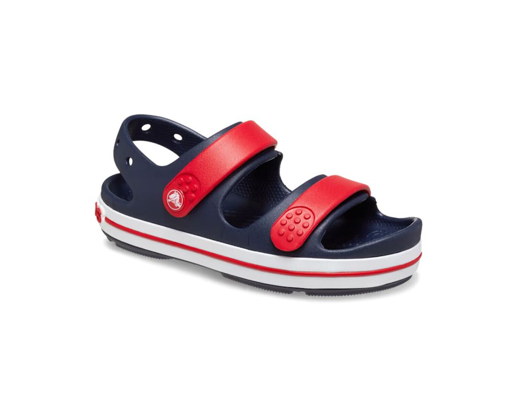 Crocs Crocband Cruiser Sandalen Für Kleinkinder Rot,Blau EU Produktbild 