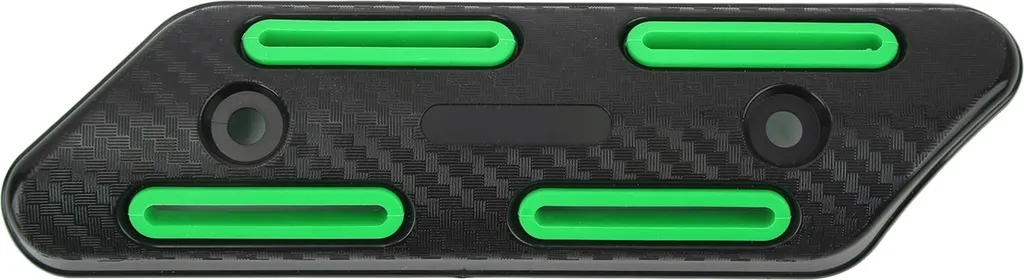 Protezione Termica Scarico Moto Universale Verde 27-51mm | Paracalore