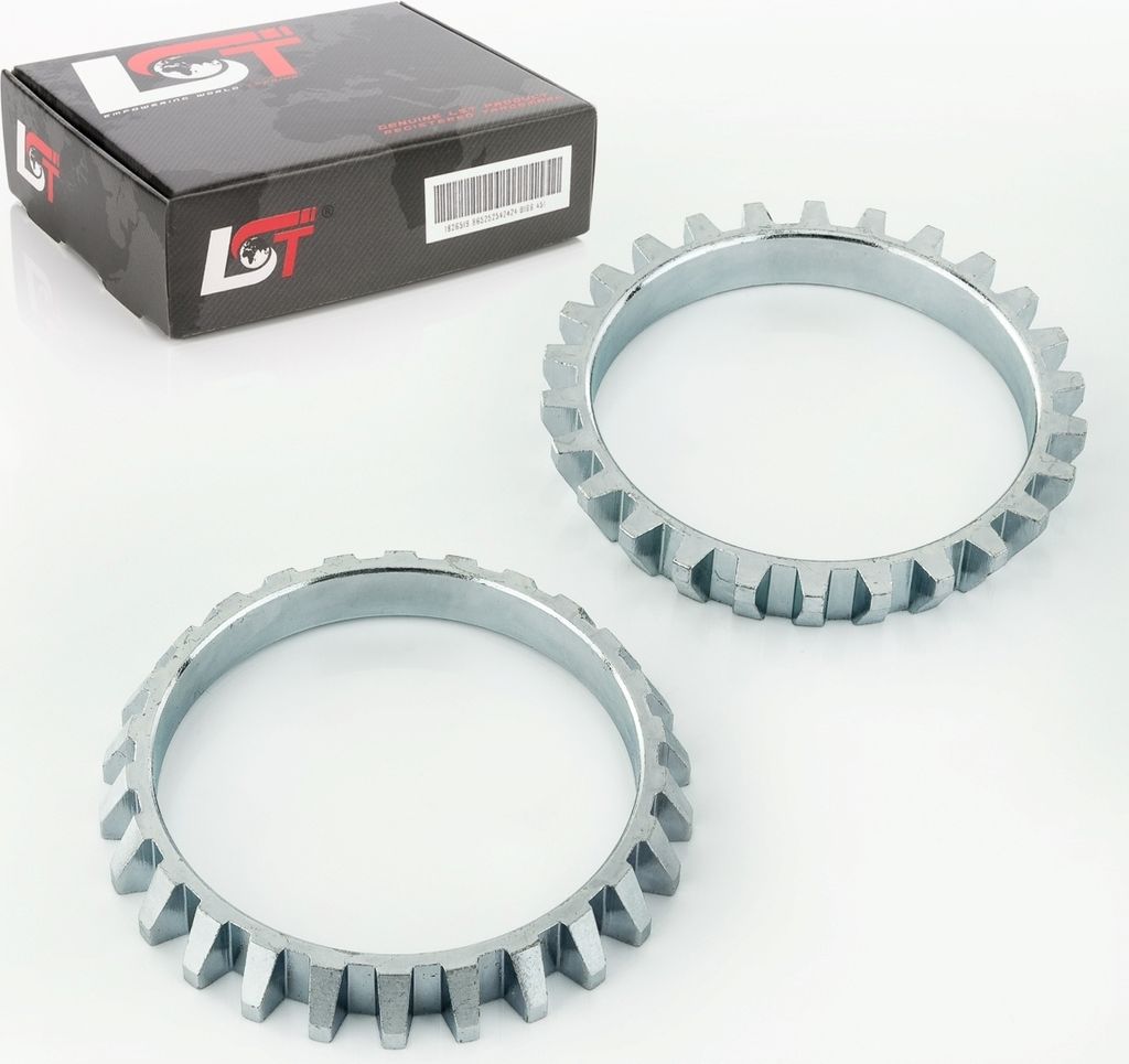 2X Abs Ring Sensorring Hinterachse Beidseitig 26 Zähne Für Renault Twingo 1 I