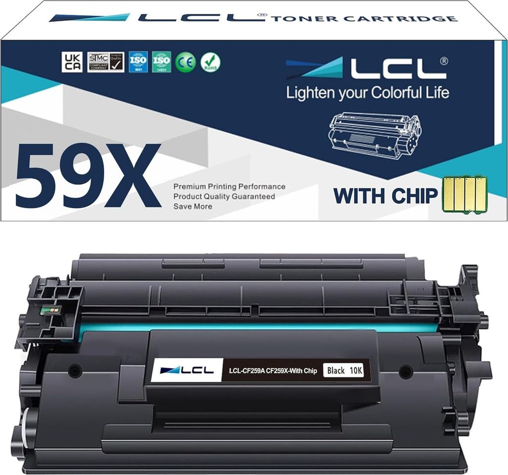 Toner LCL 59A 59X CF259A CF259X mit Chip für HP LaserJet Pro