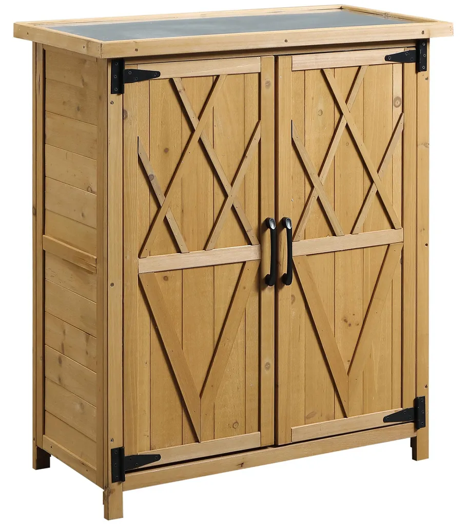 Abri de jardin anti-humidité pour protéger vos outils en bois de sapin