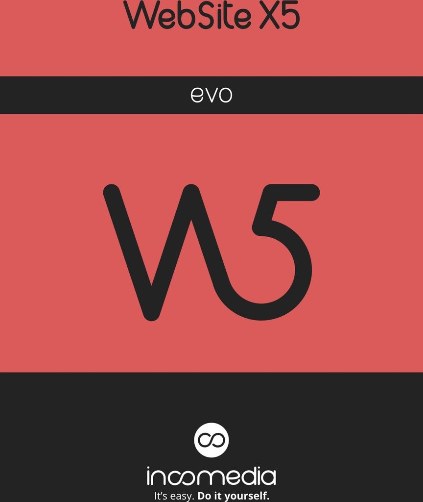 WebSite X5 Evo (Version 2024) - Professionelle Webseiten erstellen / 1PC / Dauerlizenz / DEUTSCH / PKC