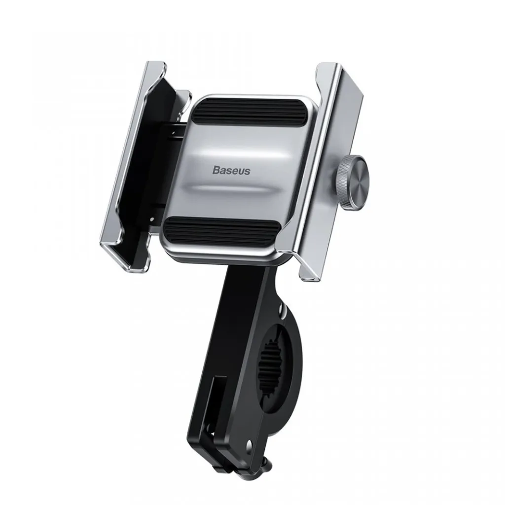 Porta Cellulare Baseus Knight Grigio: Supporto Anti-Vibrazione Moto MTB