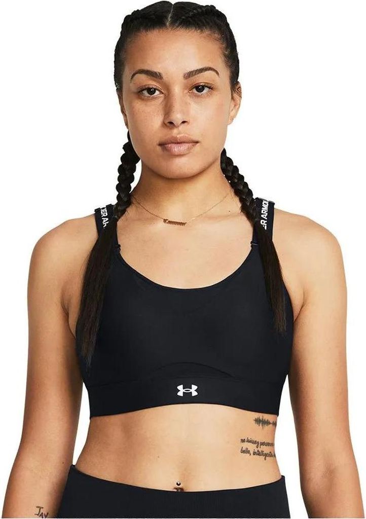 Under Armour Infinity 2.0 High Sports Bra Black-White L/XL