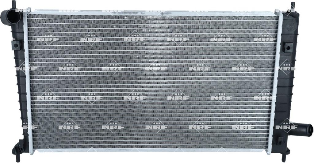 Kühler Motorkühlung Kühlrippen gelötet 608 - 350 mm Alu NRF für u.a. SAAB 9-5