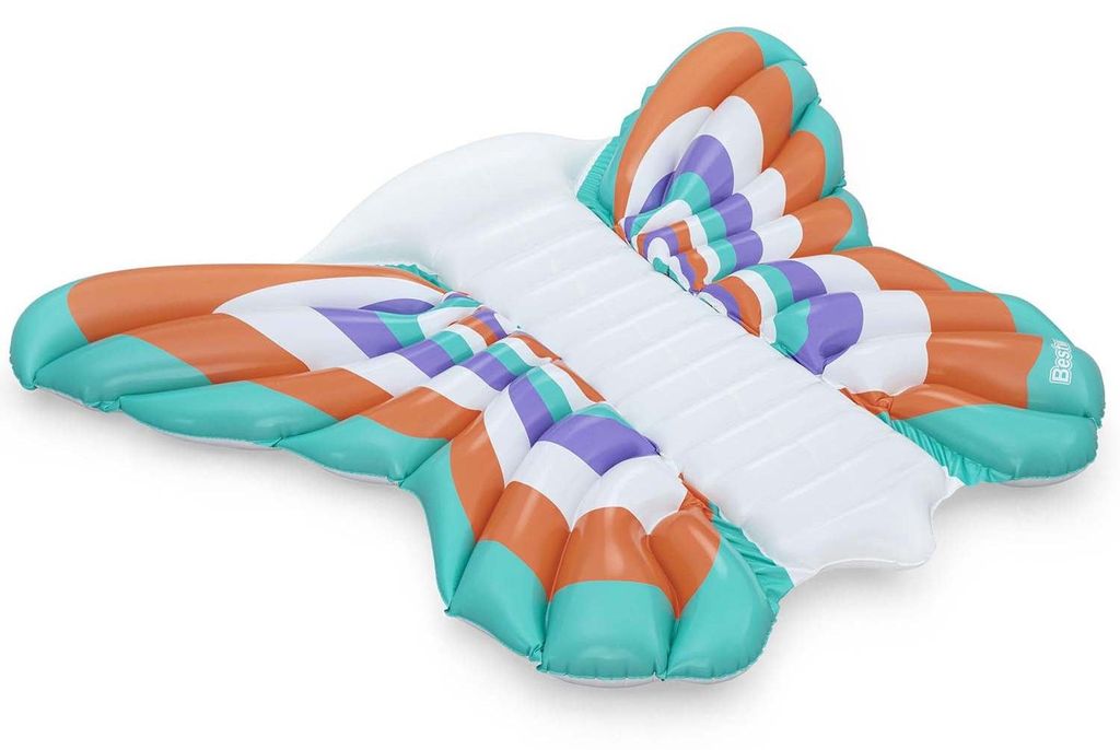 Bestway® Luftmatratze Sommerfalter 193 x 176 cm Produktbild 