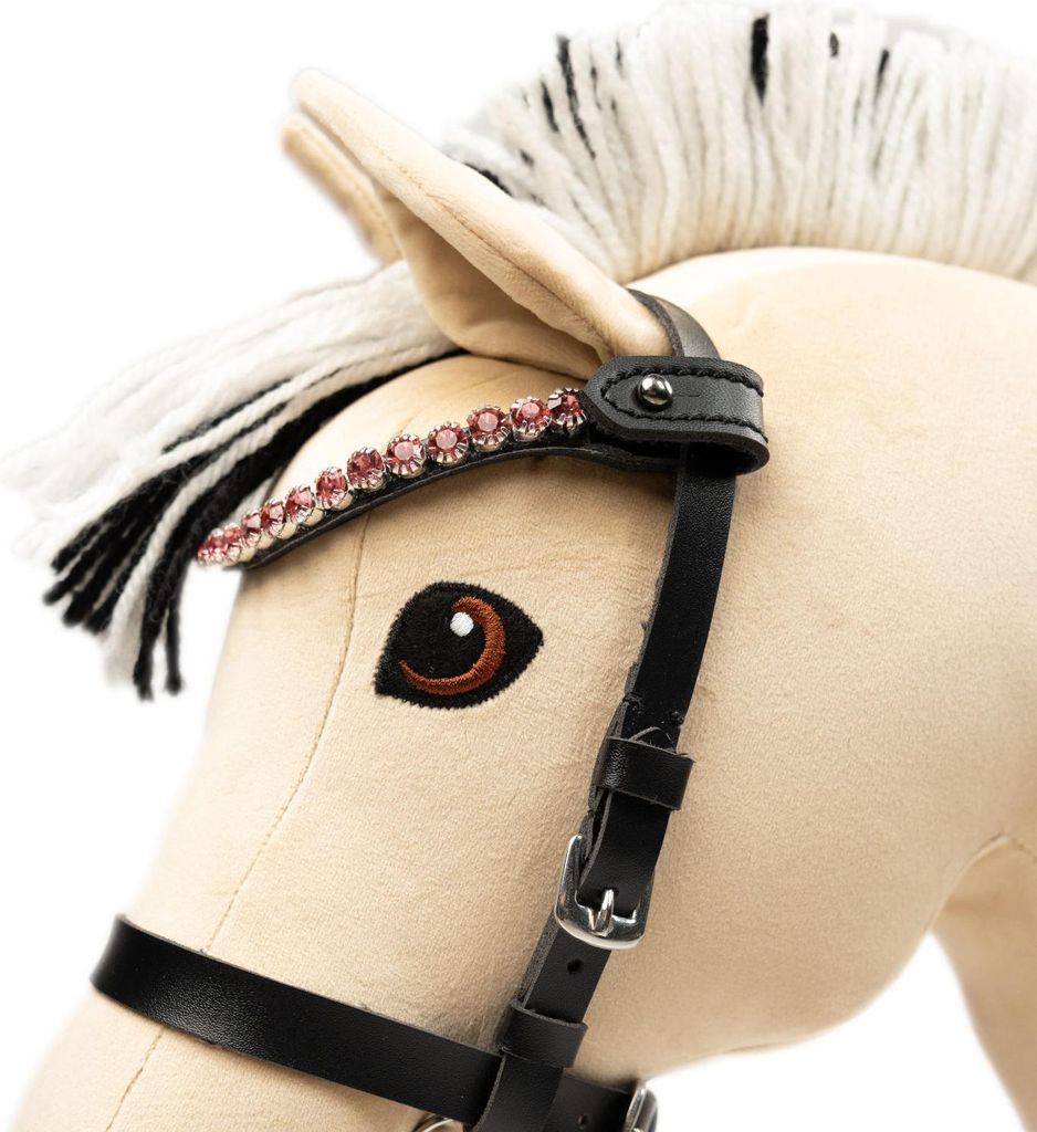My Hobby Horse - Stirnband für Steckenpferde - glitter rosa