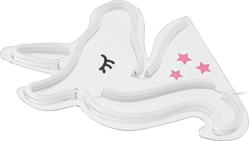 Néon LED mural rose sans installation complexe décoration USB 5V - 7